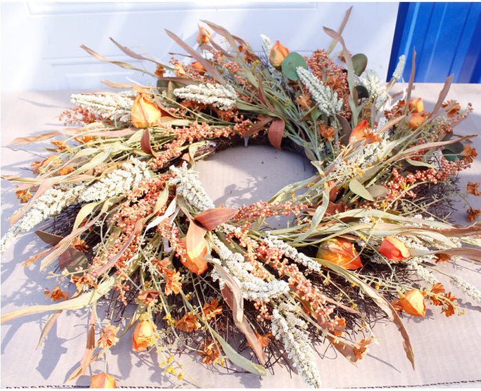 Autumn Harvest Wreath Scandi South