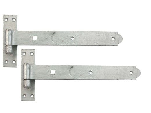 Band & Hook Hinges Straight 600mm – Durable Gate Hinges for Smooth Operation-Eclipse Fencing