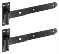Band & Hook Hinges Straight 600mm – Durable Gate Hinges for Smooth Operation-Eclipse Fencing
