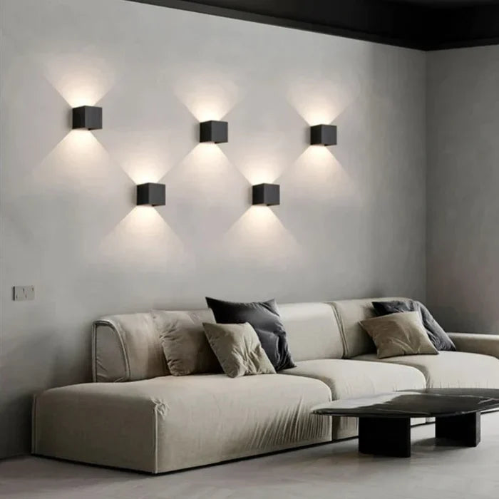 Bastian Outdoor Wall Lamp - D - Waterproof - White - 3.9" / 10cm - 12W / Warm White (3200K) - Level Decor