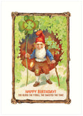 Birthday Card : Gnome with a Sweeter Tune
