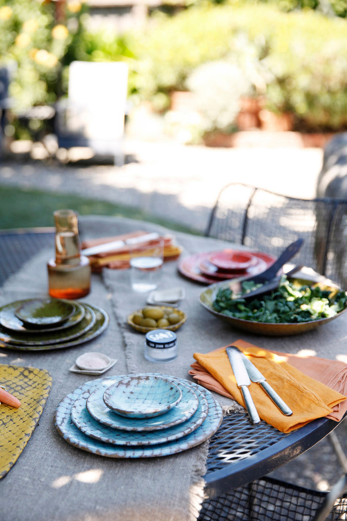 Blizzard Blue Place Setting, 5 Piece