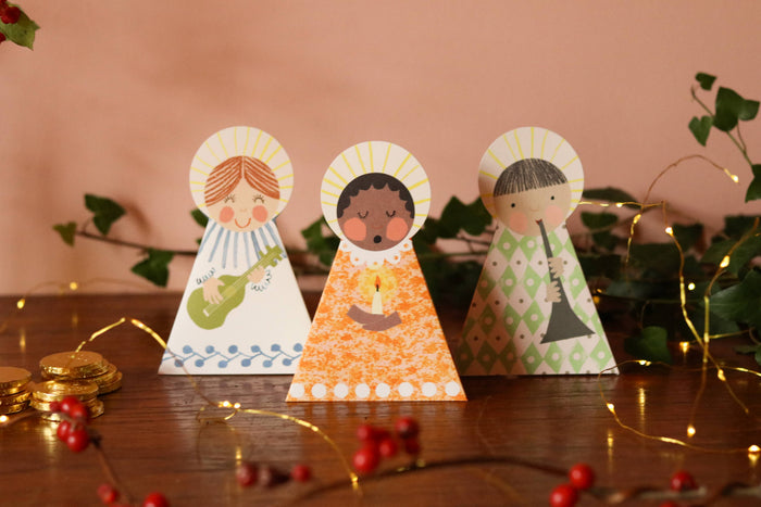 Blue Angel Fold-Out Card