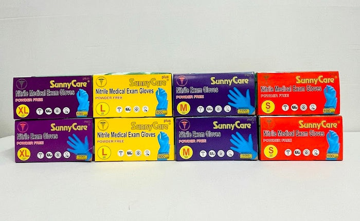 Blue Nitrile Gloves