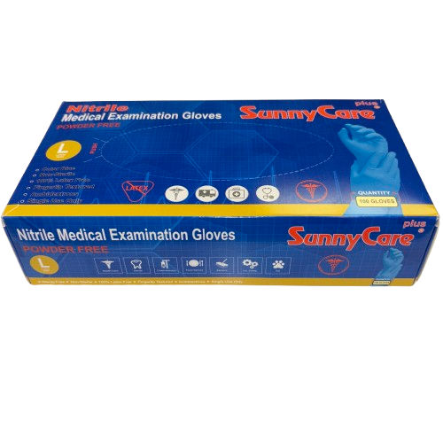 Blue Nitrile Gloves