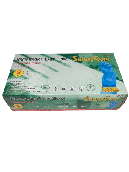 Blue Nitrile Gloves