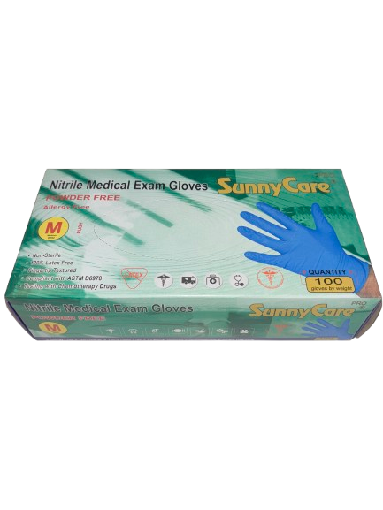 Blue Nitrile Gloves