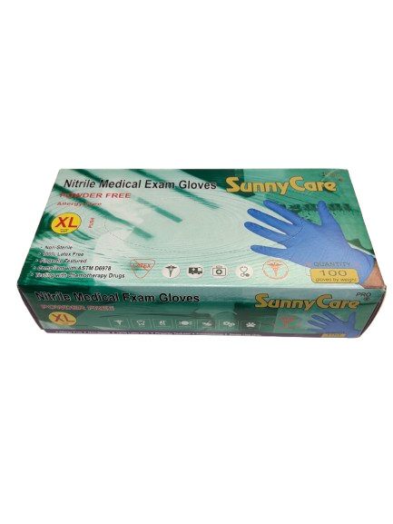 Blue Nitrile Gloves