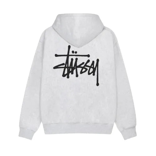 Bluza Stüssy Men's Basic Stüssy Hood Ash Heather STUSSY Bluzy