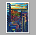 Boston, From the 25th Floor Print