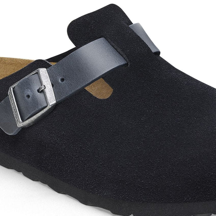 Boston Mixed Leather - Midnight
