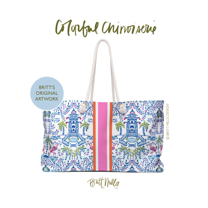 Britt Mills Mahjong Tote Bags