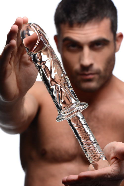 Brutus Glass Dildo Thruster Image 1
