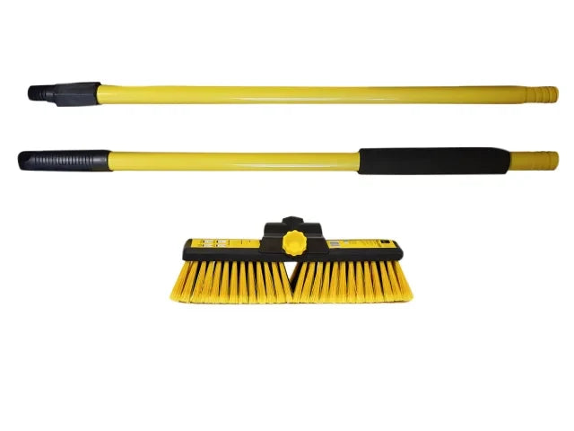 BULLDOZER Telescopic Heavy-Duty Broom 355mm (14in)-Eclipse Fencing