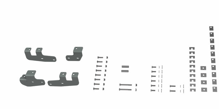 B&W Trailer Hitches Trailer Hitch Bracket B&W Hitches 2014-2020 Ram 2500 Custom Installation Brackets For Universal Mounting Rails