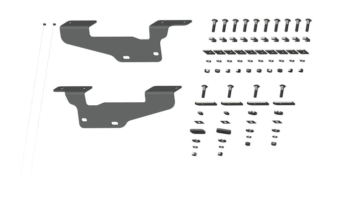 B&W Trailer Hitches Trailer Hitch B&W Hitches 2015-2021 Ford F-150 Custom Installation Brackets For Universal Mounting Rails