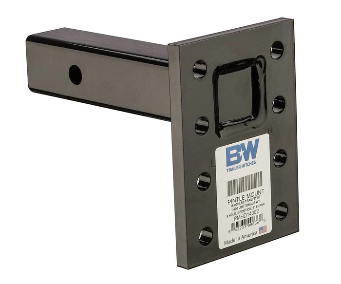 B&W Trailer Hitches Trailer Hitch B&W Hitches Pintle Mount 16K 6 Hole