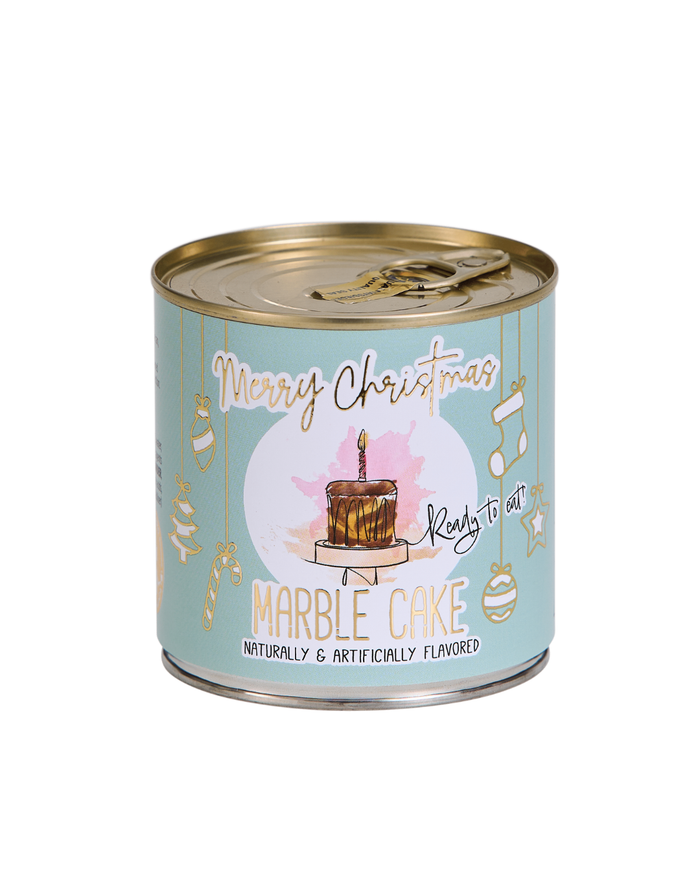 Cancakes- Merry Christmas Marble Cake