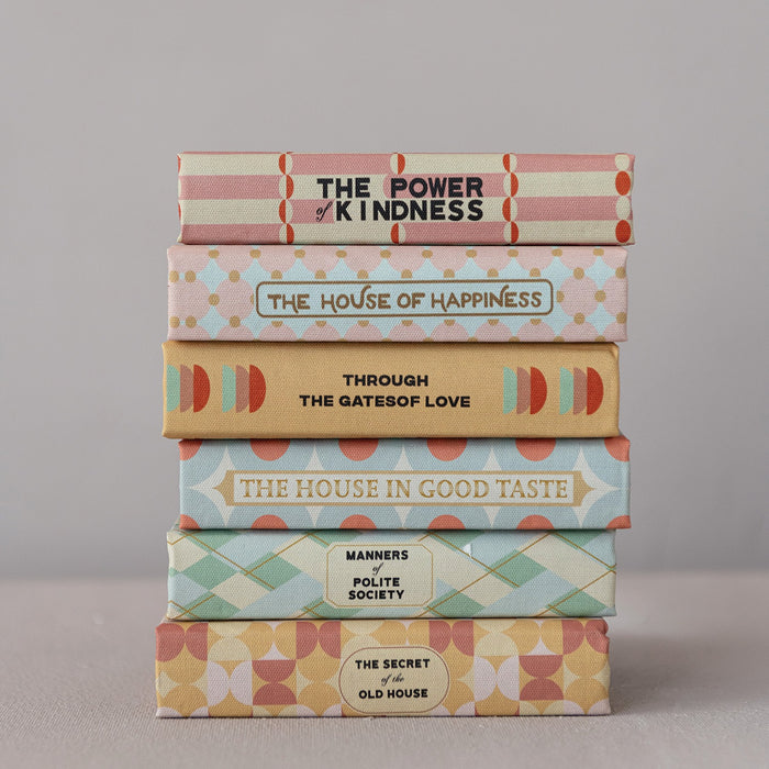 Canvas Book Storage Boxes