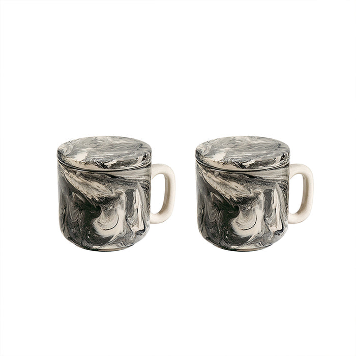 Carbon Ceramic Mug Set of Two