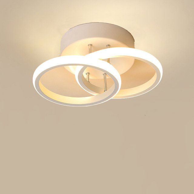 Celestia Ceiling Light - A - White - 9.4" / 24cm / Cool White - Level Decor