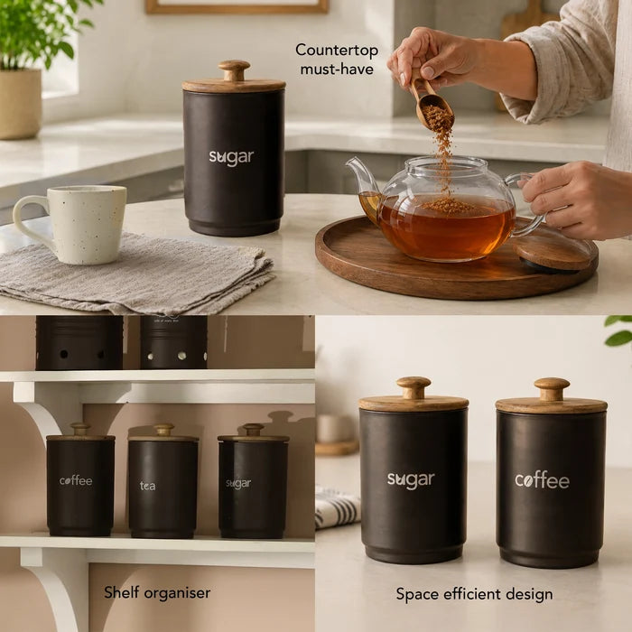 Charcoal Brown Sugar Jar