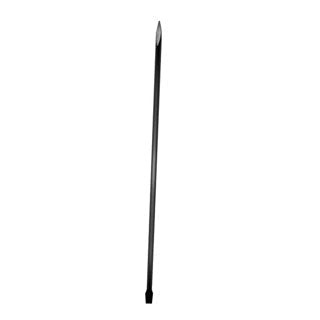 Chisel & Point Crowbar 5ft x 1 1/4" – Heavy-Duty Demolition & Levering Tool-Eclipse Fencing