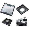 Clark Drain T1G3 Recessed Galvanised Steel Manhole Cover & Frame-Eclipse Fencing