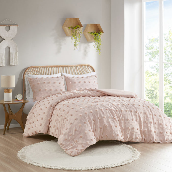 Clip Jacquard Comforter Set Doba