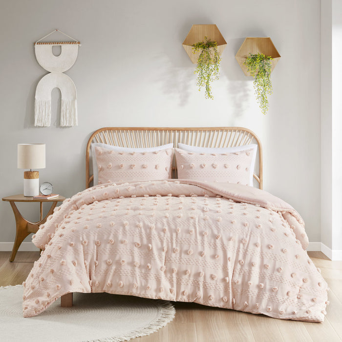 Clip Jacquard Comforter Set Doba