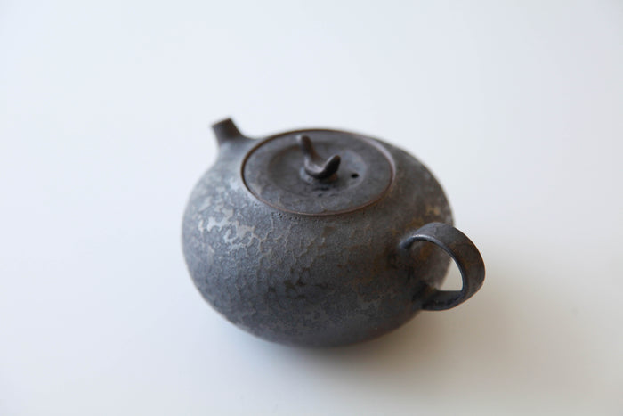 Cloud and Bird Teapot Wide