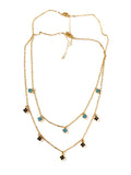 Clover Drop Necklace