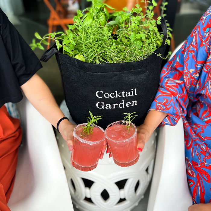Cocktail Garden Kit‎ with seasonal herbs