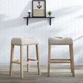 CoCo LaRue Saddle Seat Bar Stool Set of 2 Doba