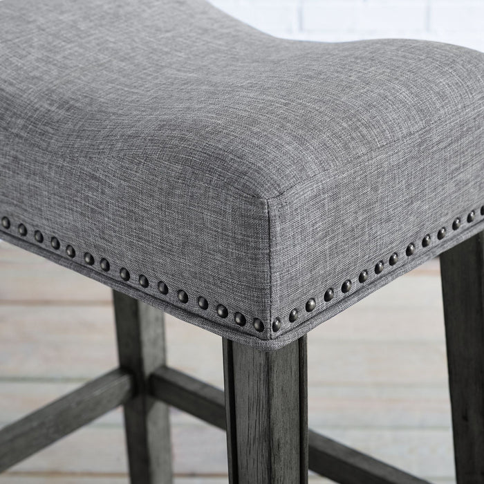 CoCo LaRue Saddle Seat Bar Stool Set of 2 Doba
