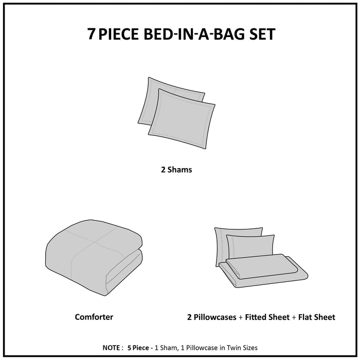 Comforter Set with Bed Sheets Doba