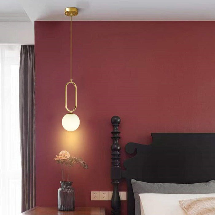 Conrad Pendant Light - 1 Light - 5.9" x 7.8" / 15cm x 20cm / Warm White - Level Decor