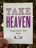 Copperman's Day 2016: Take Heaven
