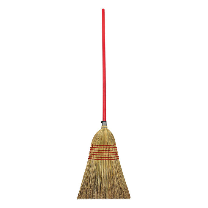 Corn/Barn Broom with Wooden Handle Heavy-Duty Stable & Farm Sweeping Tool-Eclipse Fencing