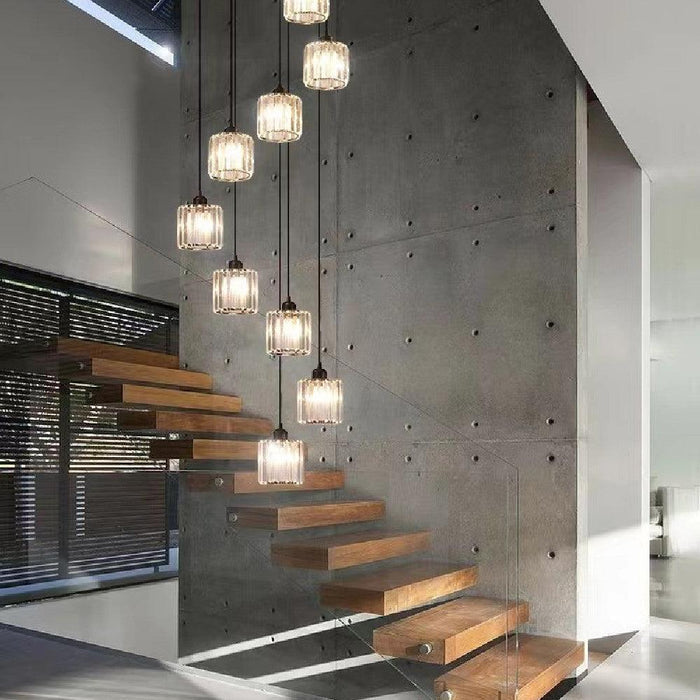 Creative Light Luxury Glass Chandelier - Divine Heart L.A.