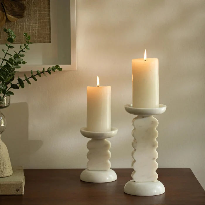 crescent candle stand - large