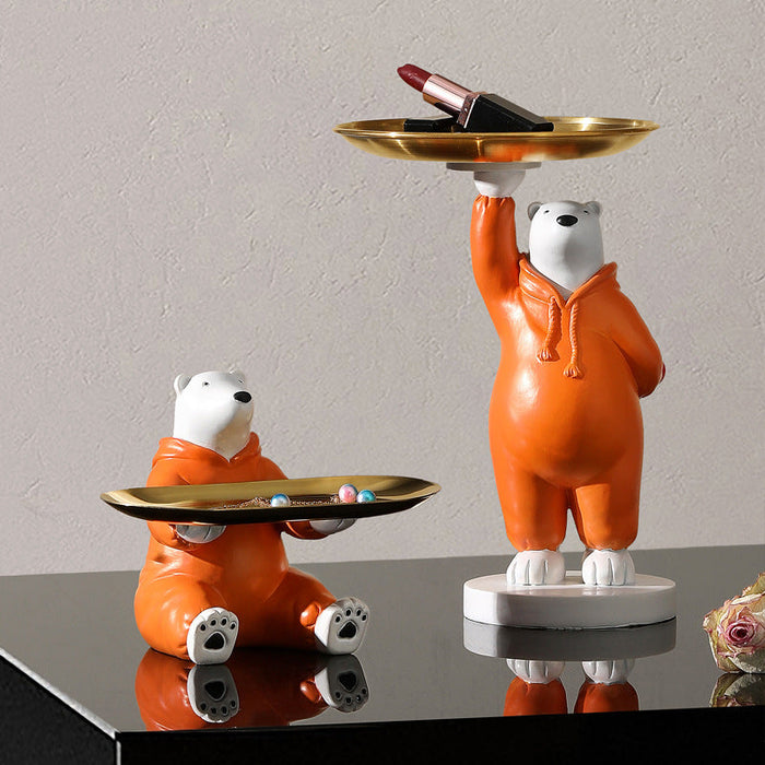 Cuddle Bear Decorative Key Tray VCI Imports