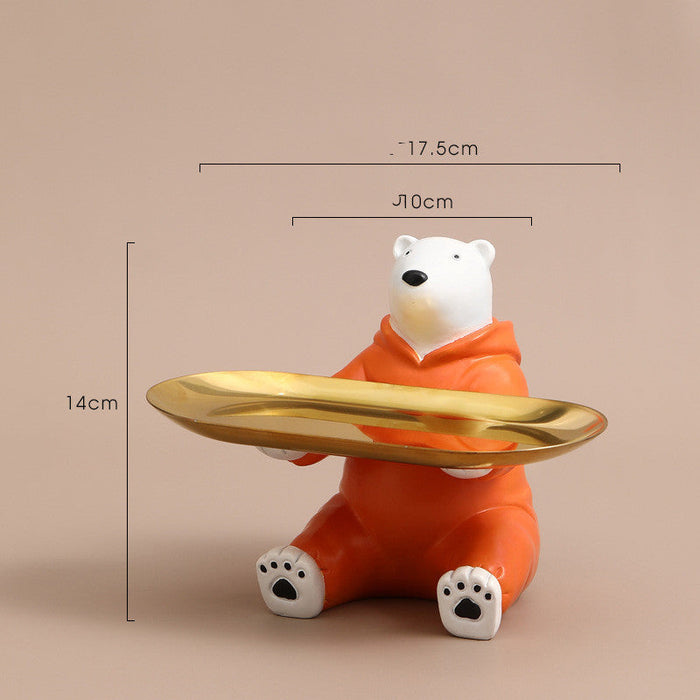 Cuddle Bear Decorative Key Tray VCI Imports