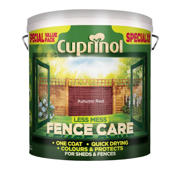 Cuprinol Less Mess 6 Litre – Premium Wood Treatment for Fences, Sheds, and Garden Furniture-Eclipse Fencing