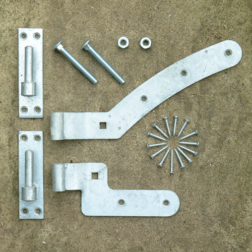 Curve Rail Hinges for Arched Gates – Left or Right-Handed Galvanised Steel-Eclipse Fencing
