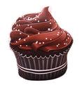 Cutesy Cocoa Cupcake Plush Stuffed Throw Pillow Doba