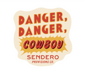 Danger Cowboy Sticker