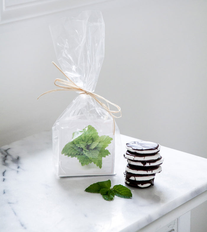 Dark Belgian Chocolate Mint Patties