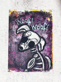 Day of the Dead Greeting Card: Muerto Doggie (Woof! Woof!)