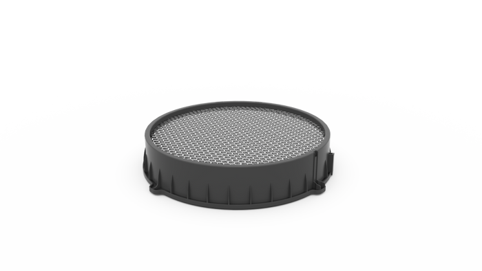 Side view of Deluxe main filter